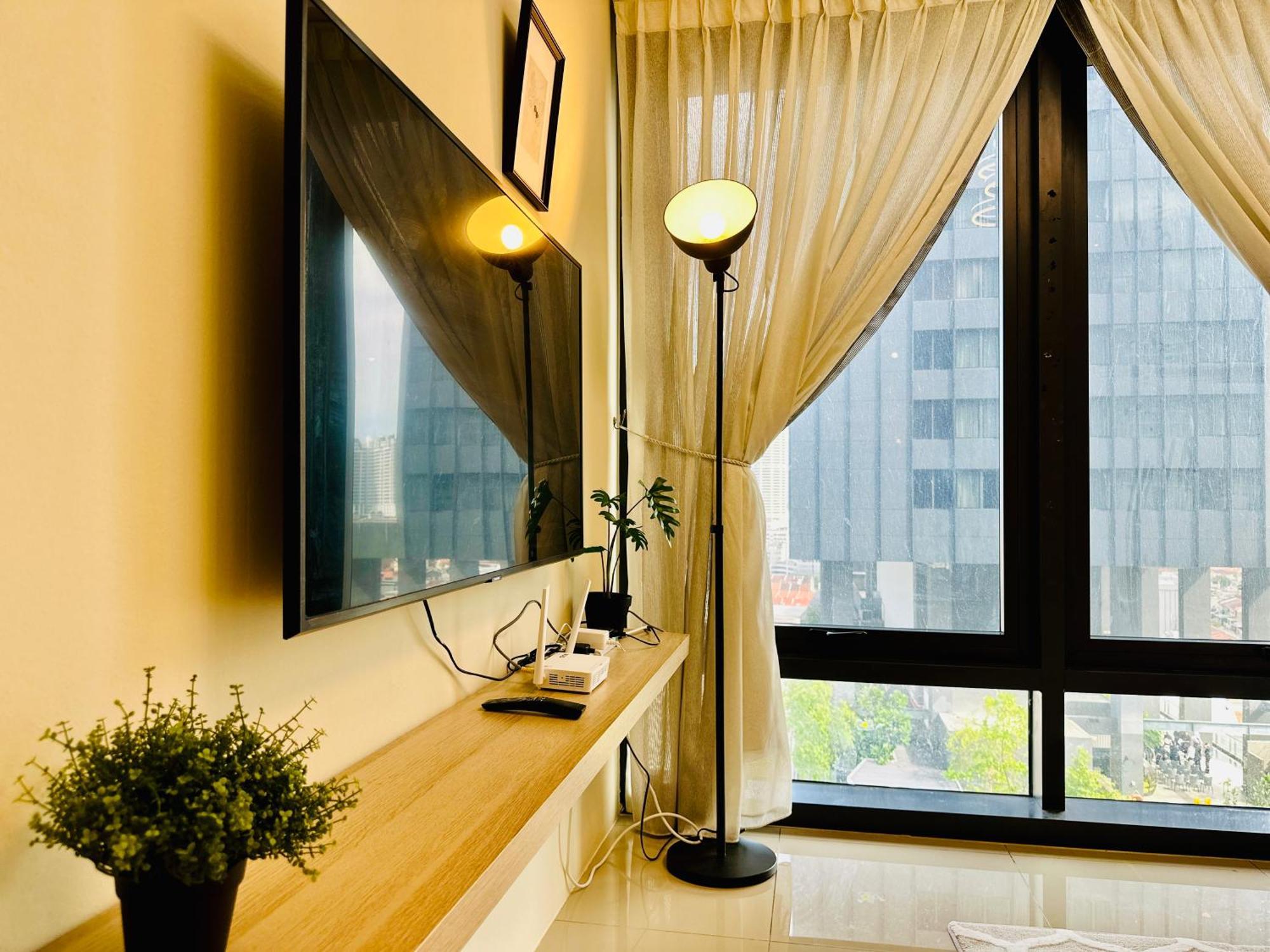 Apartment New Tropical Macalister 218 9pax To11pax Heng George Town